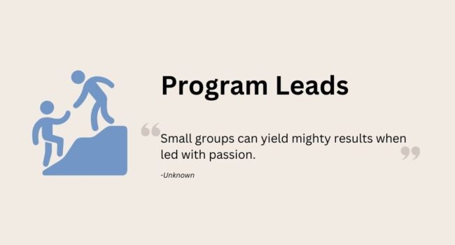 Program leads
